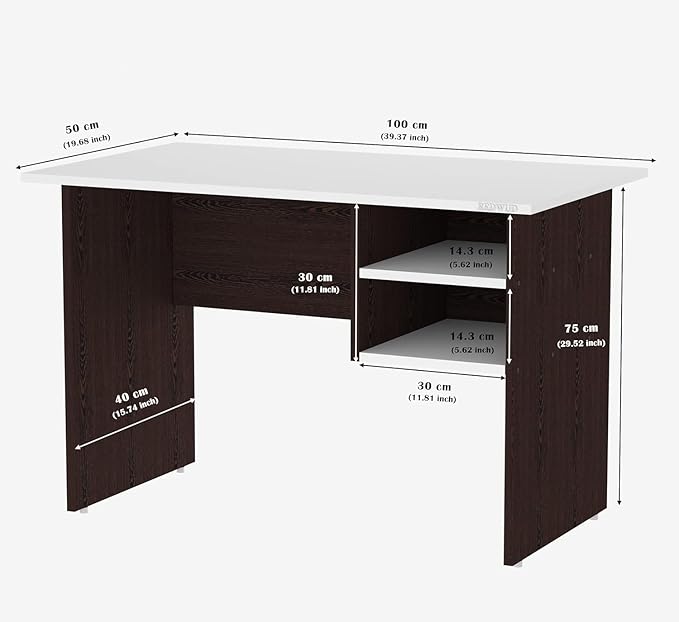 Junco Grabby Matte Finish Wood Study & Computer Table