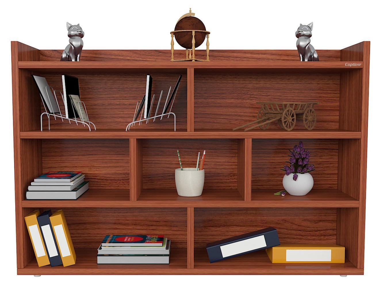 Junco Standing Bookcase with Open Shelf