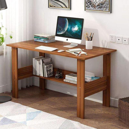 Junco Brown Wood Computer Desk