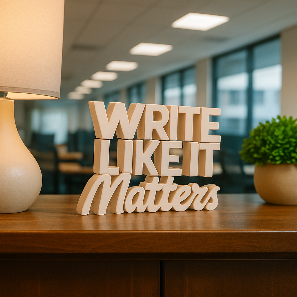 Write Like It Matters