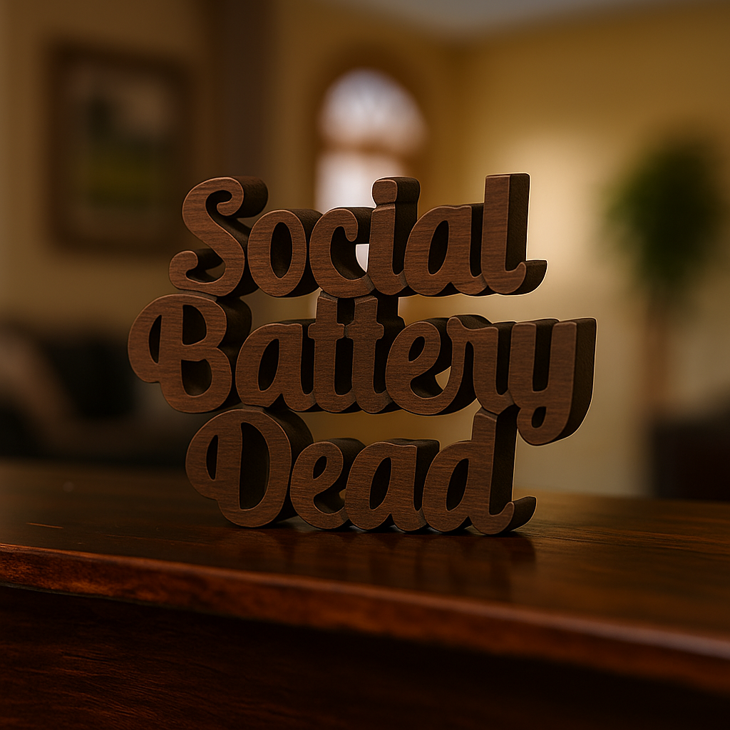 Social Battery Dead