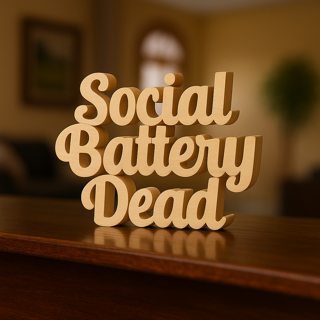 Social Battery Dead