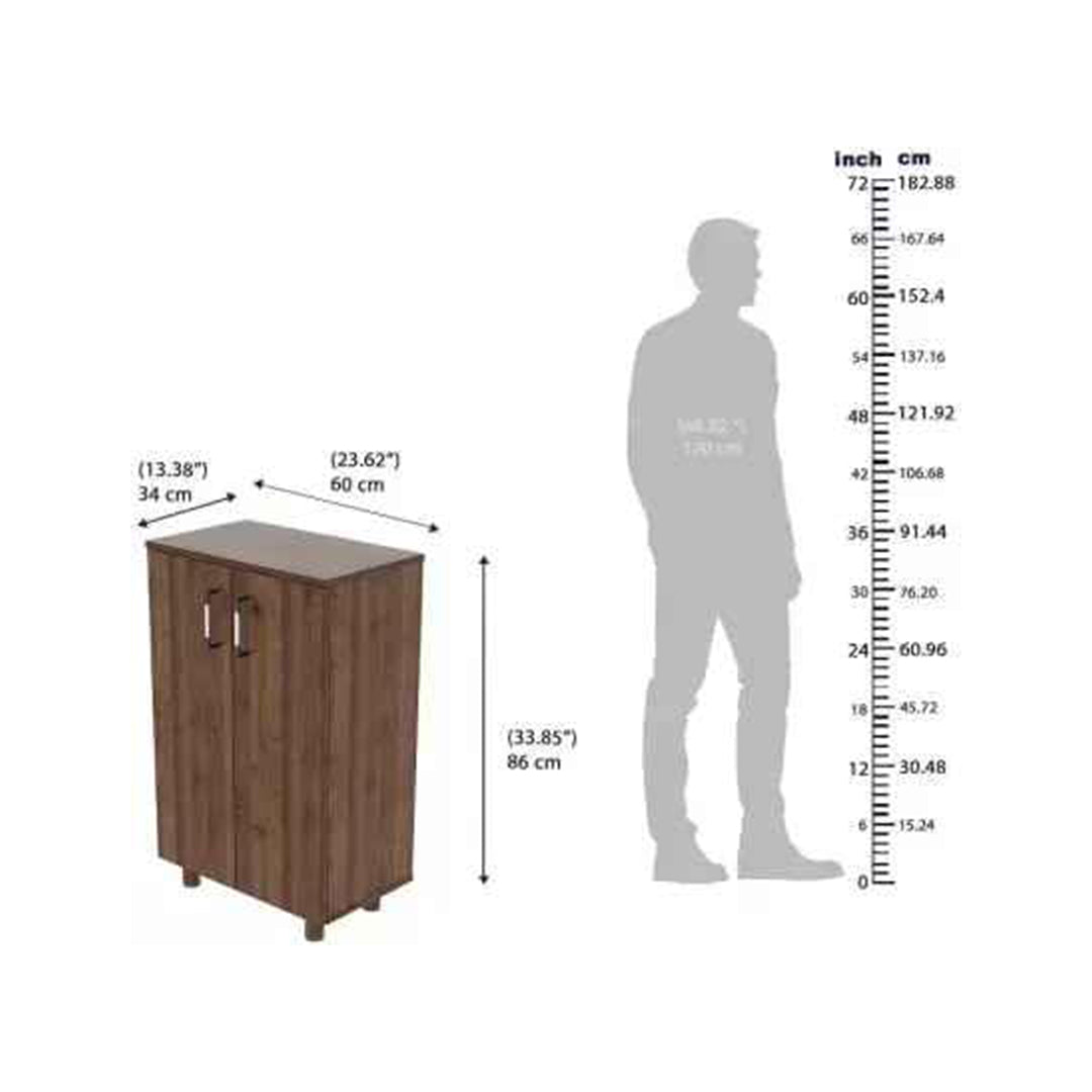 Junco Engineered Wood Shoe Rack