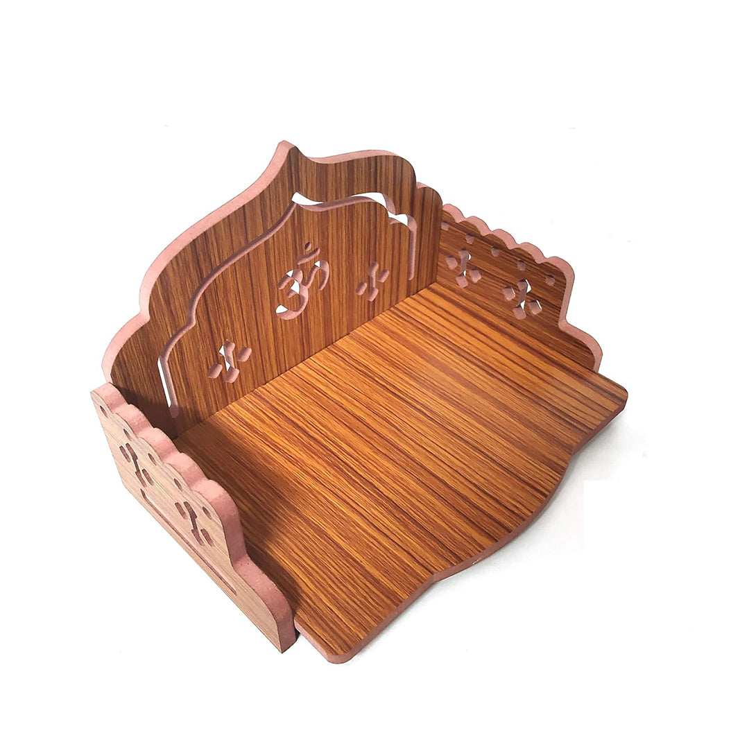 Junco Plywood Small Wooden Temple for Home Office