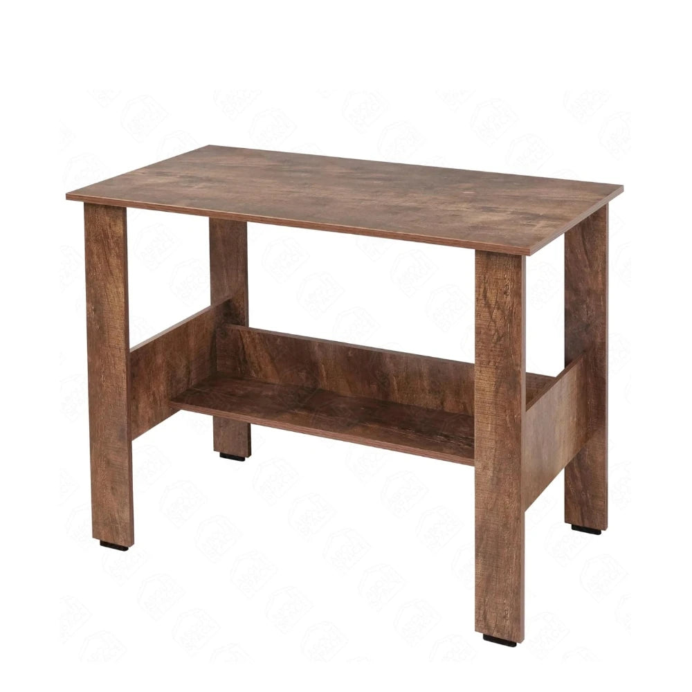 Wooden Study Table with Storage Multipurpose Desk