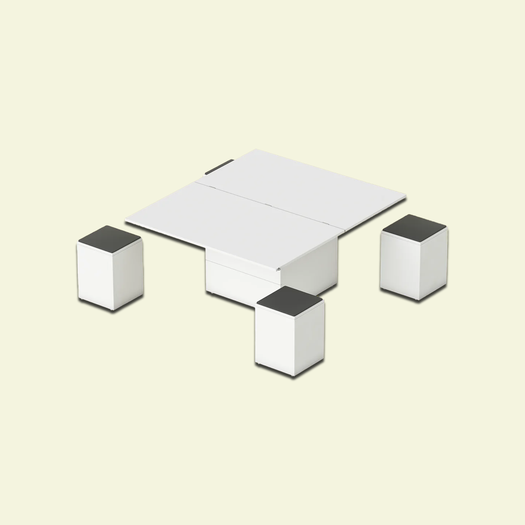 Junco Convertible Coffee Table + Dining Table