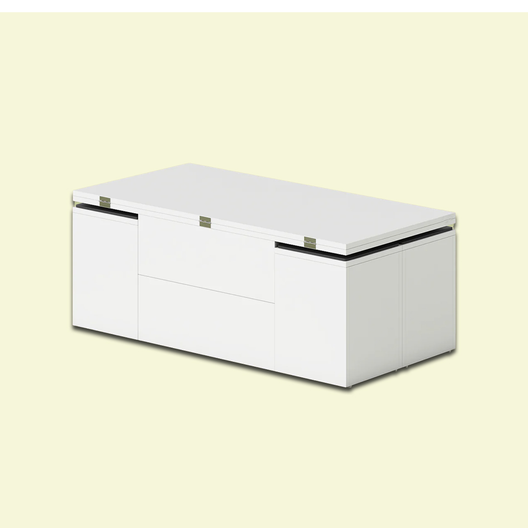 Junco Convertible Coffee Table + Dining Table