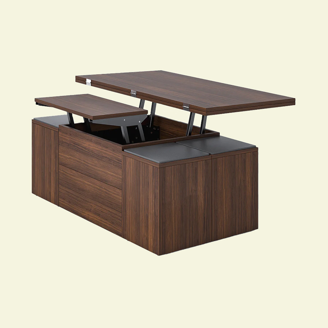 Junco Convertible Coffee Table + Dining Table