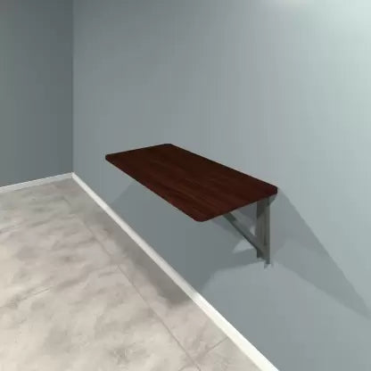 Dark Wooden Engineered Wood Study Table