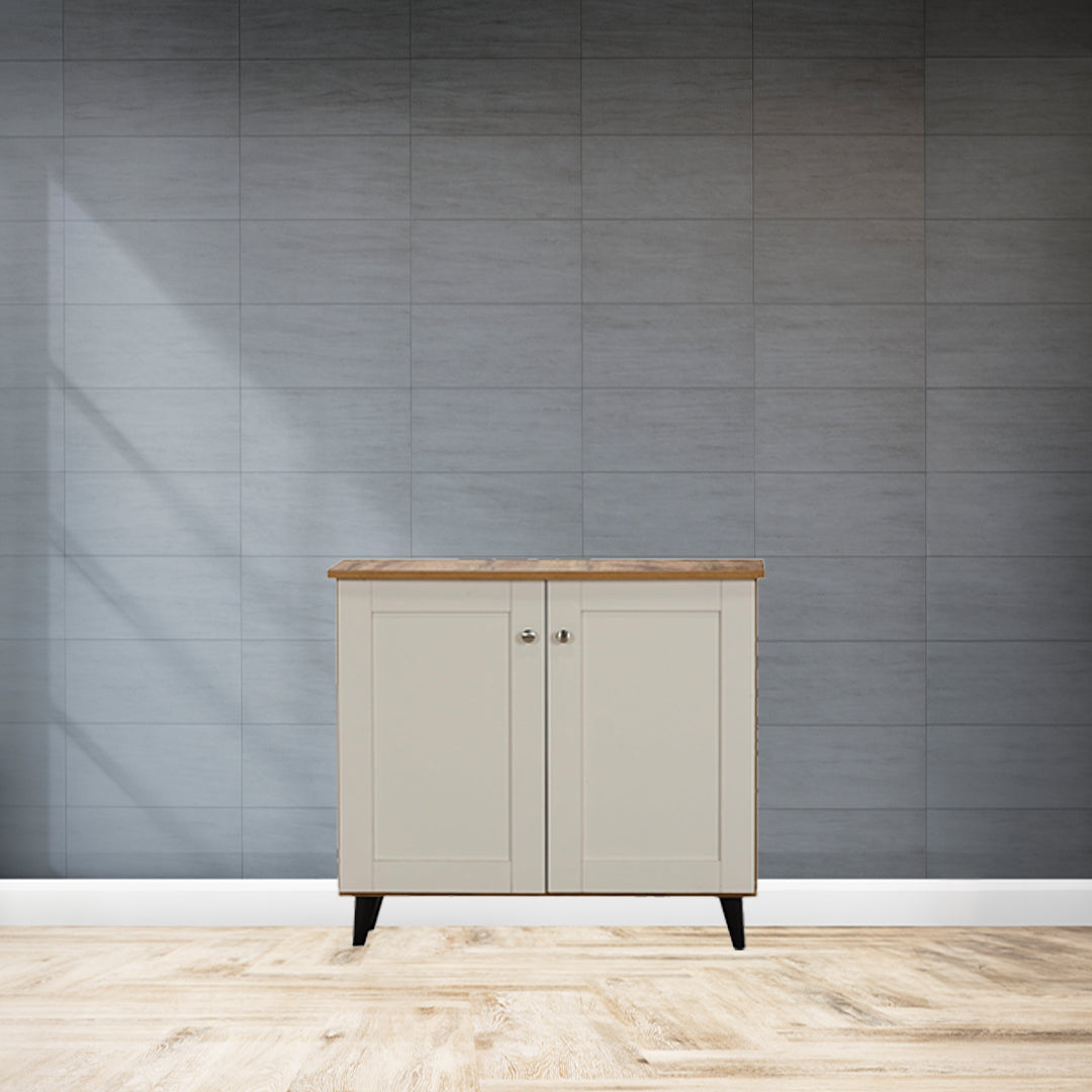 Junco 2-Door Engineered Wood Shoe Rack
