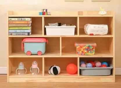 Junco 6 Section Wood Storage Organizer