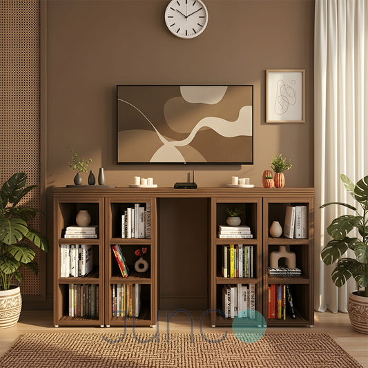 Junco All-In-One TV Stand+Desk+Dining Table