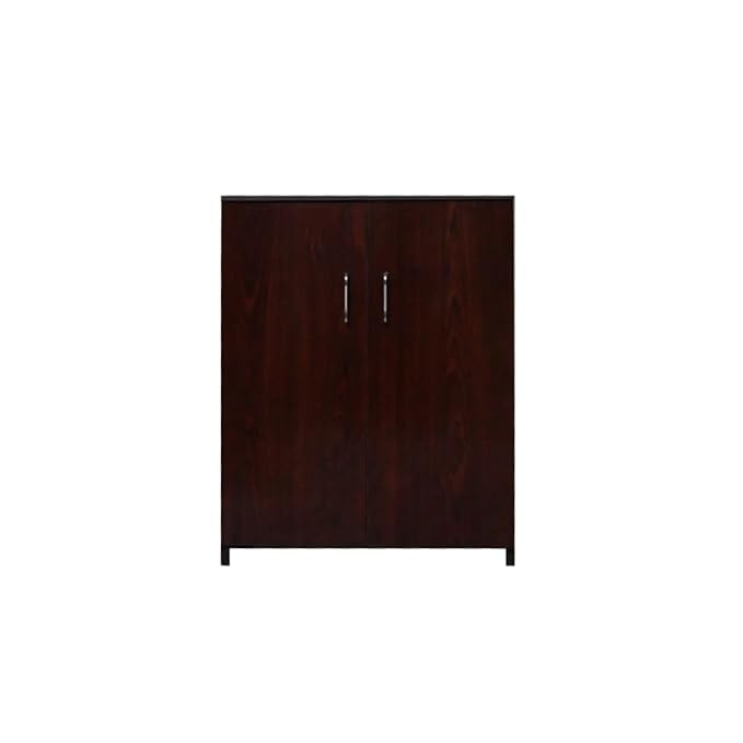 Junco 2 Door Shoe Rack | Engineered Wood | Multi-Purpose Standing