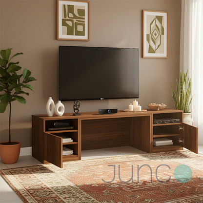 Junco Tv Unit With Hidden Coffee / Centre Table