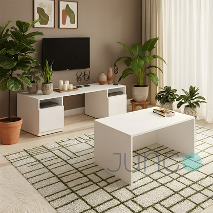 Junco Tv Unit With Hidden Coffee / Centre Table