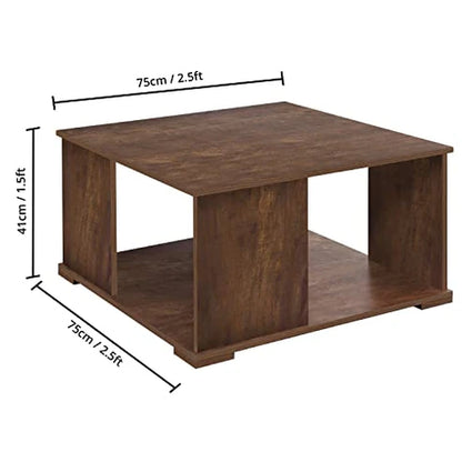 Coffee Table – Portable Wooden Centre Table with Storage