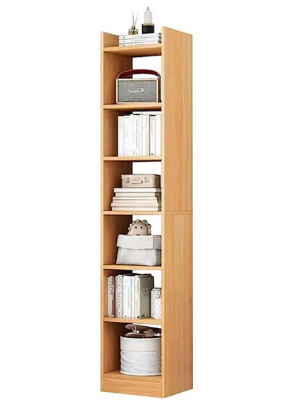 Junco 6 Layer Wood Bookshelf Decor Storage