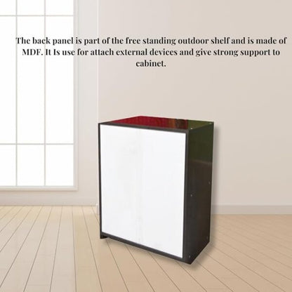 Junco 2 Door Shoe Rack | Engineered Wood | Multi-Purpose Standing