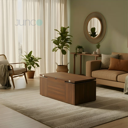 Junco Convertible Coffee Table + Dining Table