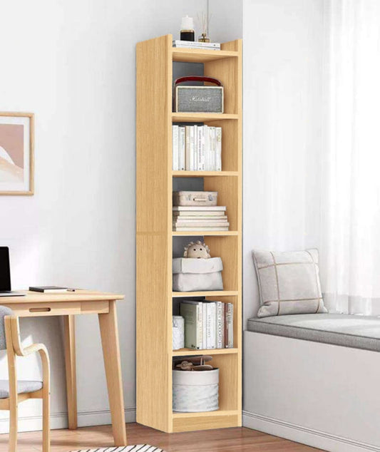 Junco 6 Layer Wood Bookshelf Decor Storage