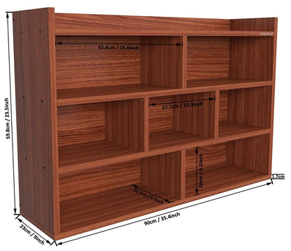 Junco Standing Bookcase with Open Shelf
