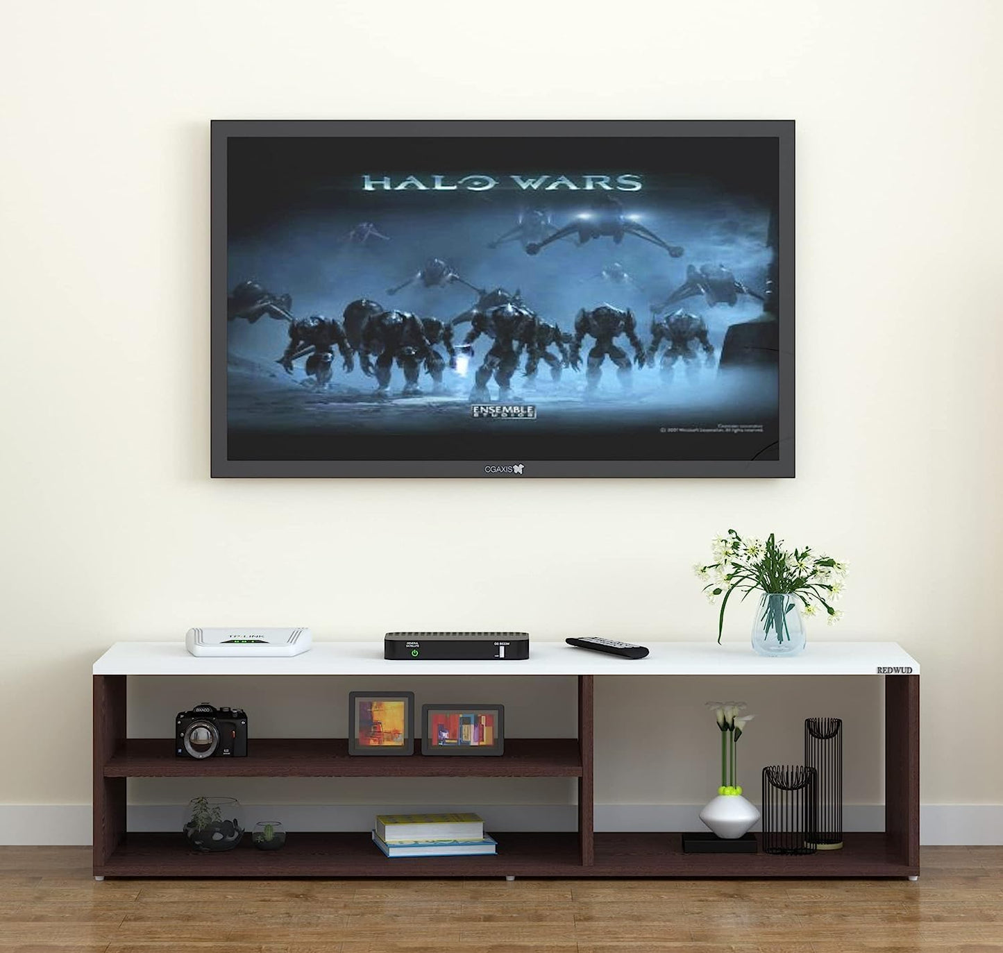 Junco Engineered Wood Entertainment Unit