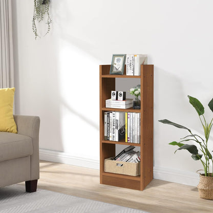 Junco 3 Layer Wood Rack Bookshelf Storage