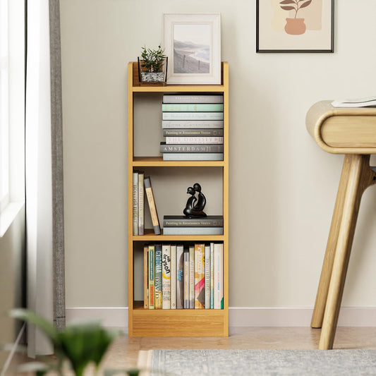 Junco 3 Layer Wood Multipurpose Rack Bookshelf Storage