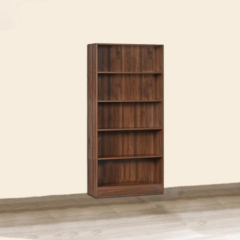 Junco 5-Shelf Engineered Wood Book Shelf and Display Unit