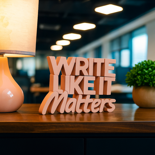 Write Like It Matters