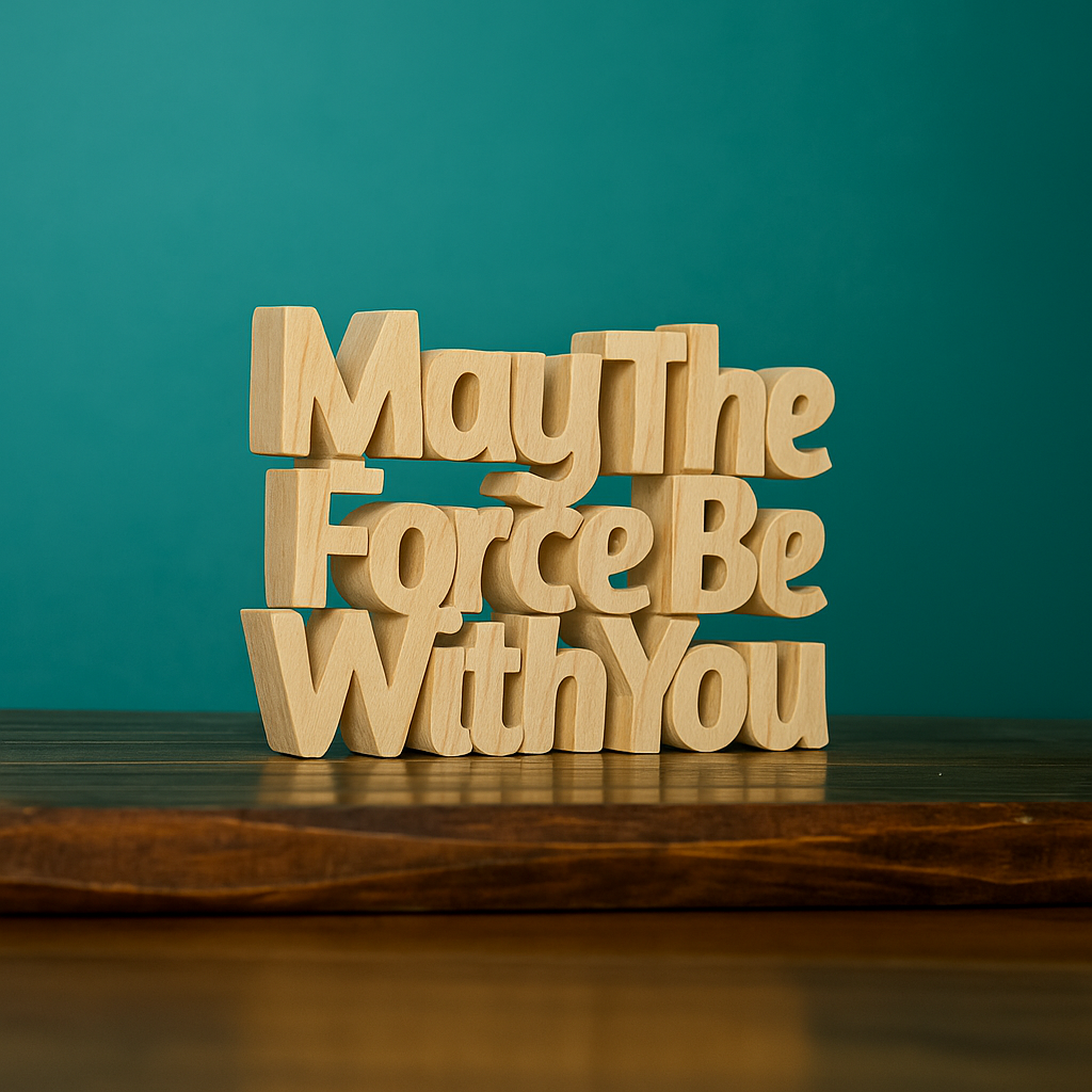 May The Force Be With You