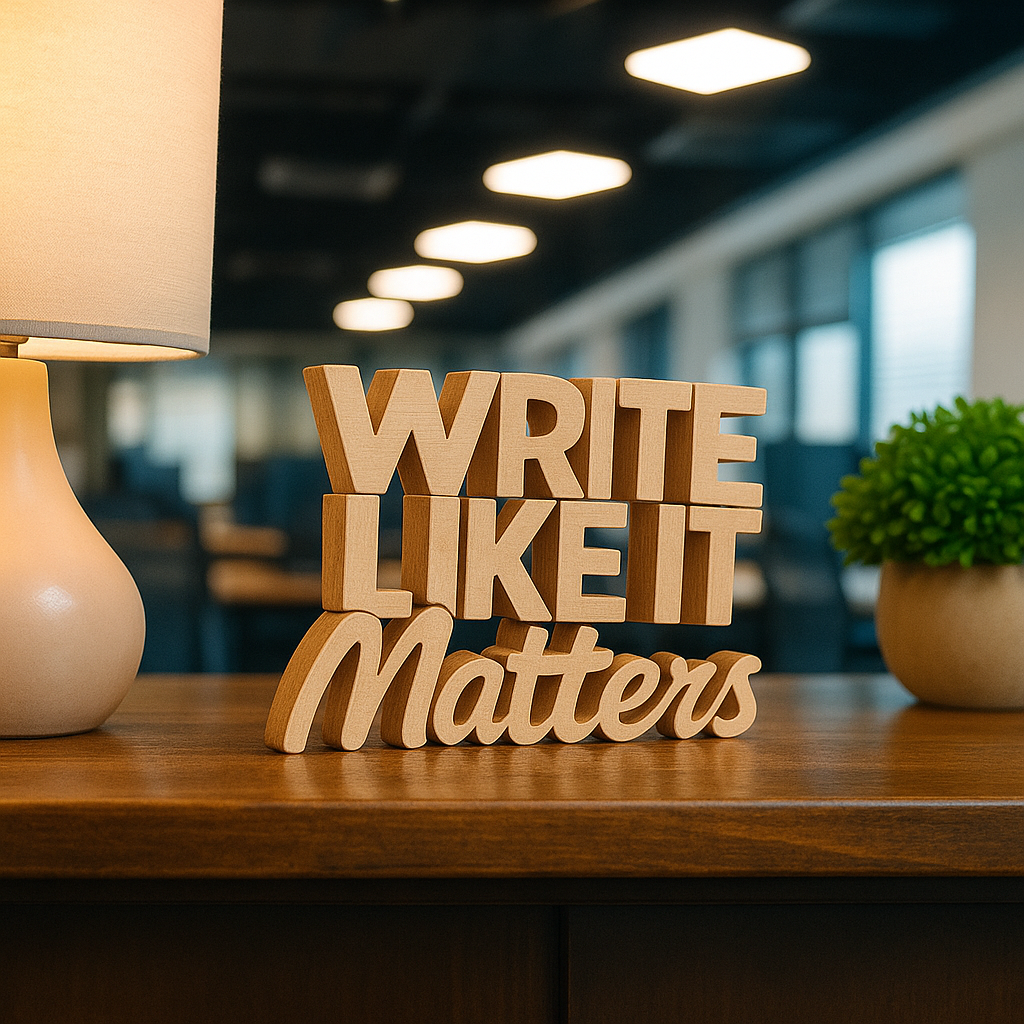 Write Like It Matters