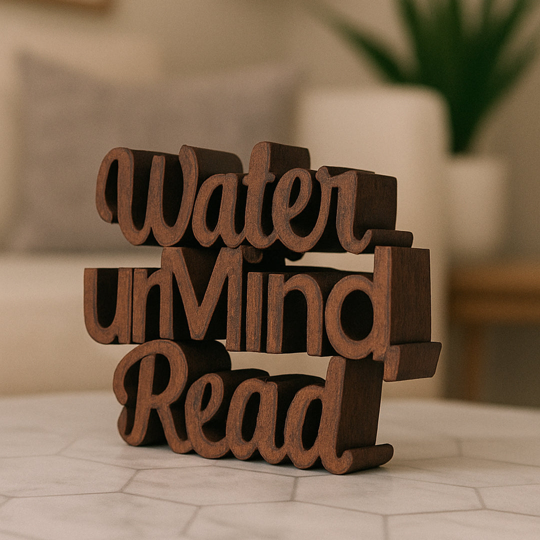 Water Your Mind, Read