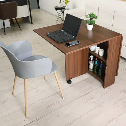 Junco Foldable dining table with docking