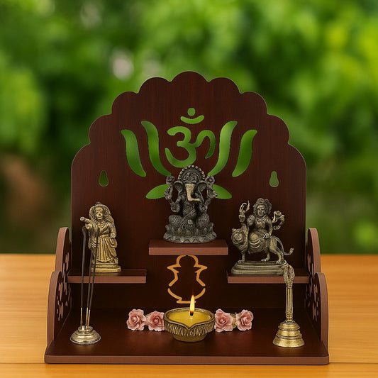 Junco Beautiful Wooden Puja Temple