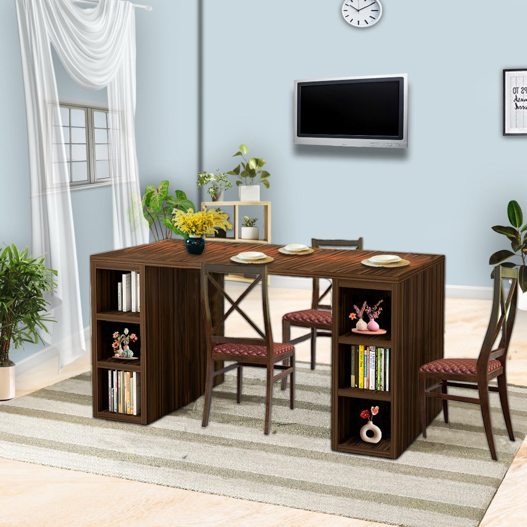 Junco All-In-One TV Stand+Desk+Dining Table