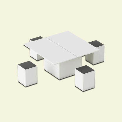 Junco Convertible Coffee Table + Dining Table