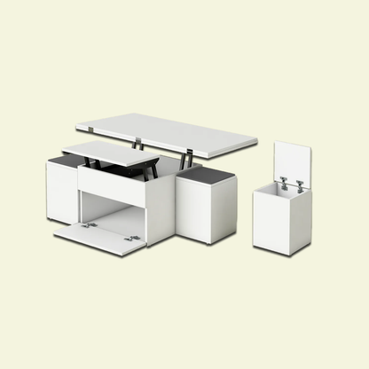 Junco Convertible Coffee Table + Dining Table