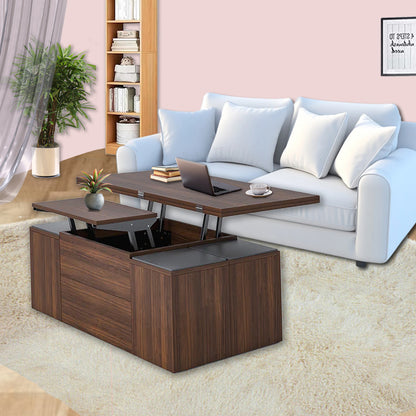 Junco Convertible Coffee Table + Dining Table